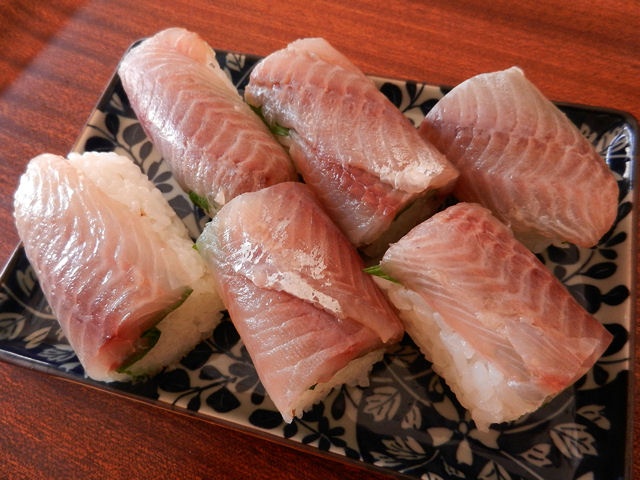 料理 我が家の釣り魚料理 寿司